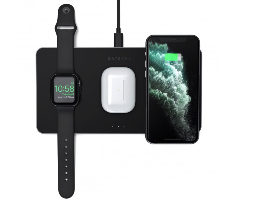 Bezdrátová nabíječka Apple Watch + iPhone je užitečná kombinace