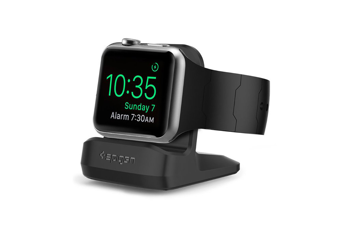 Stojánek pro Apple Watch udělá pořádek na vašem stolku a elegantně hodinky nabijete