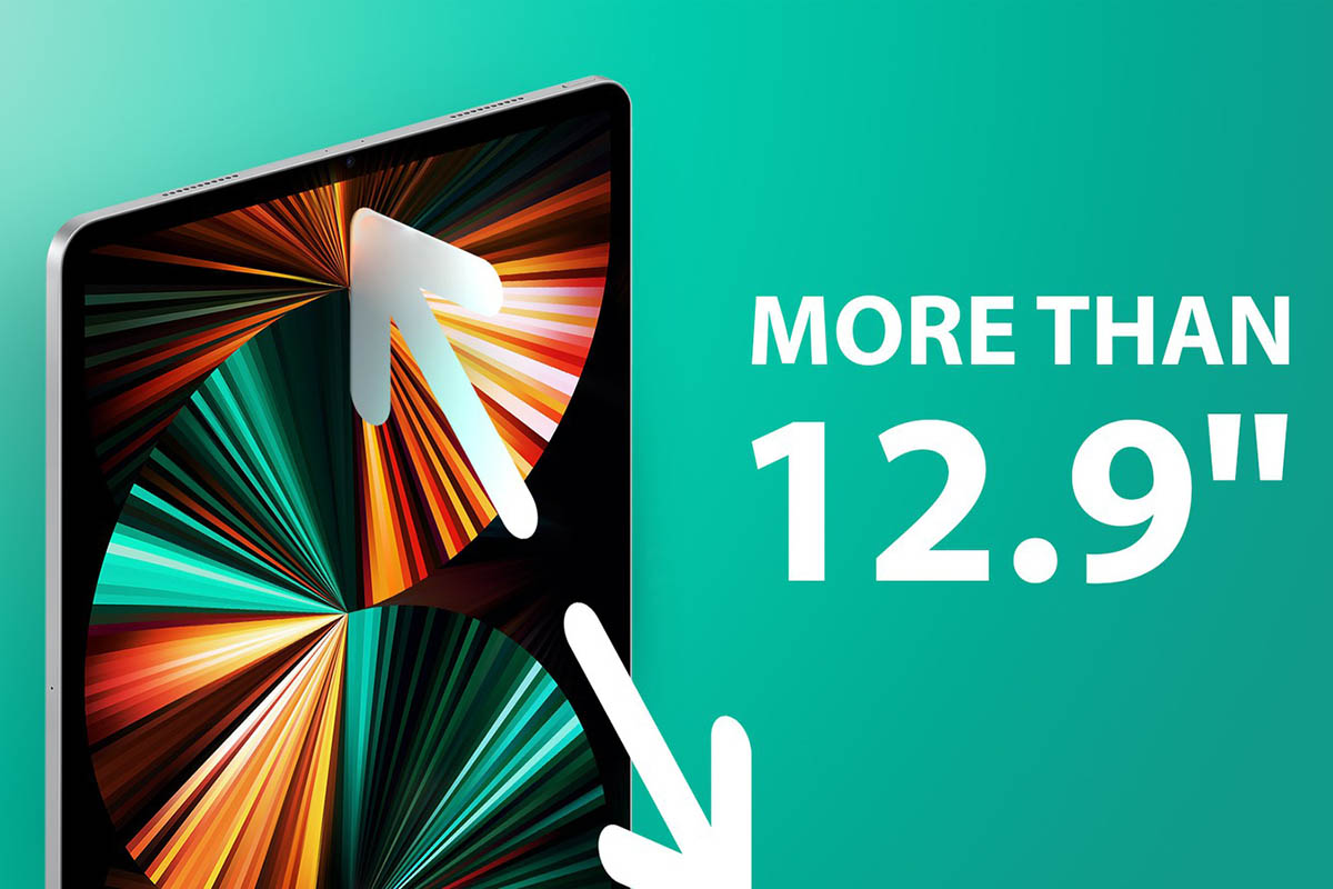 Velký iPad Pro má být opravdu velký. 12,9 palců už nestačí