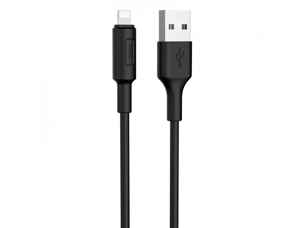 Kabel lightning pro iPhone a iPad - Hoco, X25 Soarer Black