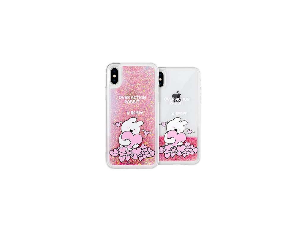 Ochranný kryt pro iPhone 7 / 8 - Mercury, Rabbit Glitter LoveYou