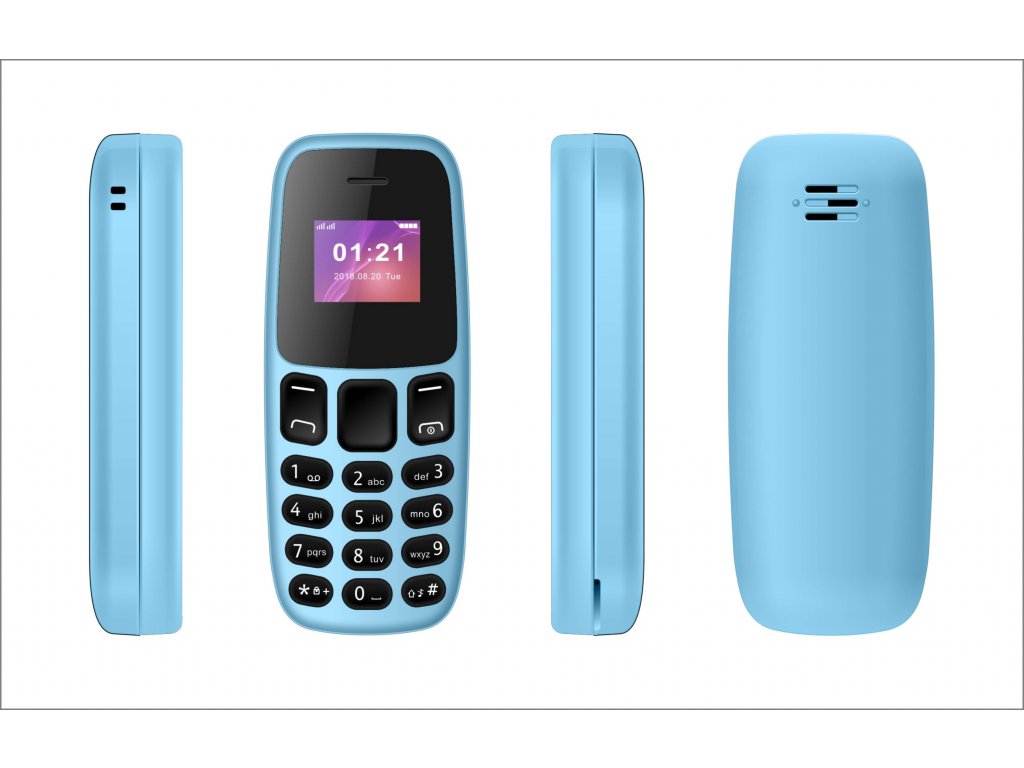 Mini mobilní telefon - L8STAR, BM105 Blue - iPouzdro.cz