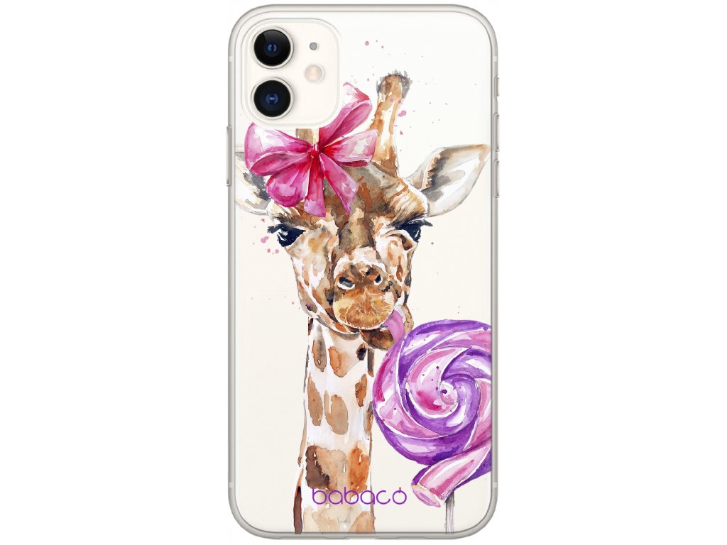 Ochranný kryt pro iPhone 6 / 6S - Babaco, Giraffe 001