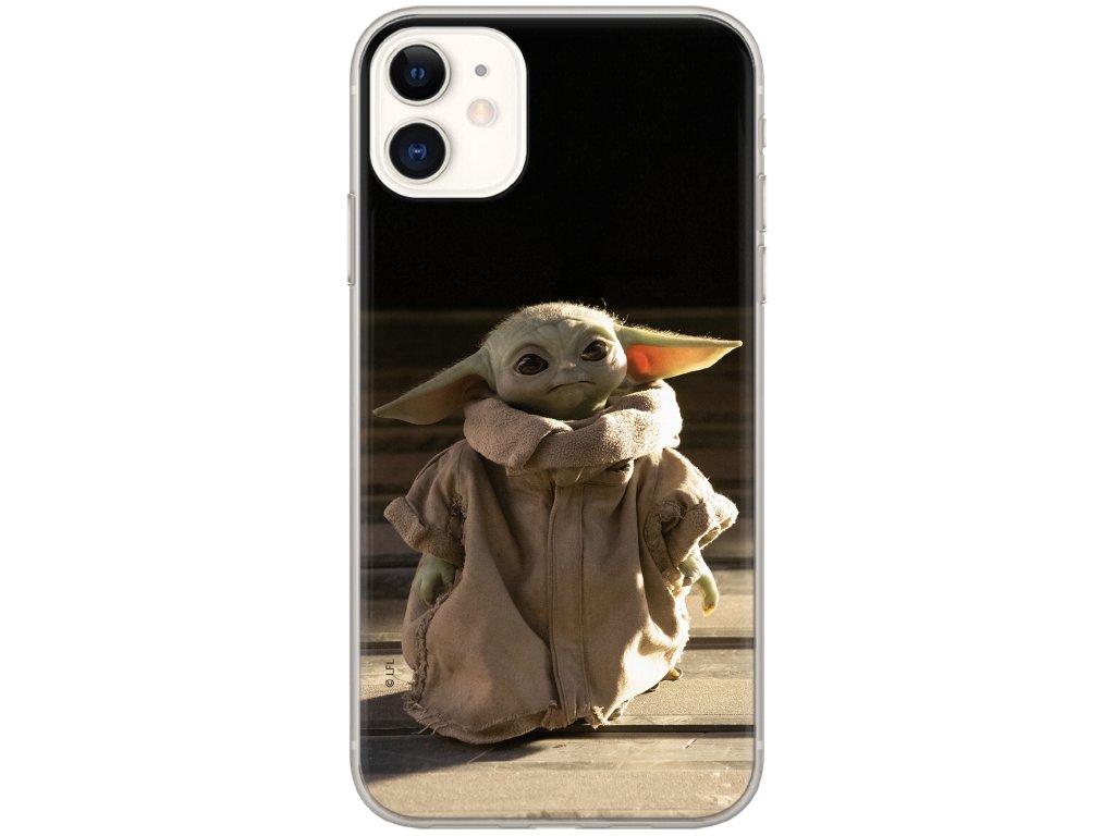 Ochranný kryt pro iPhone 13 - Star Wars, Baby Yoda 001