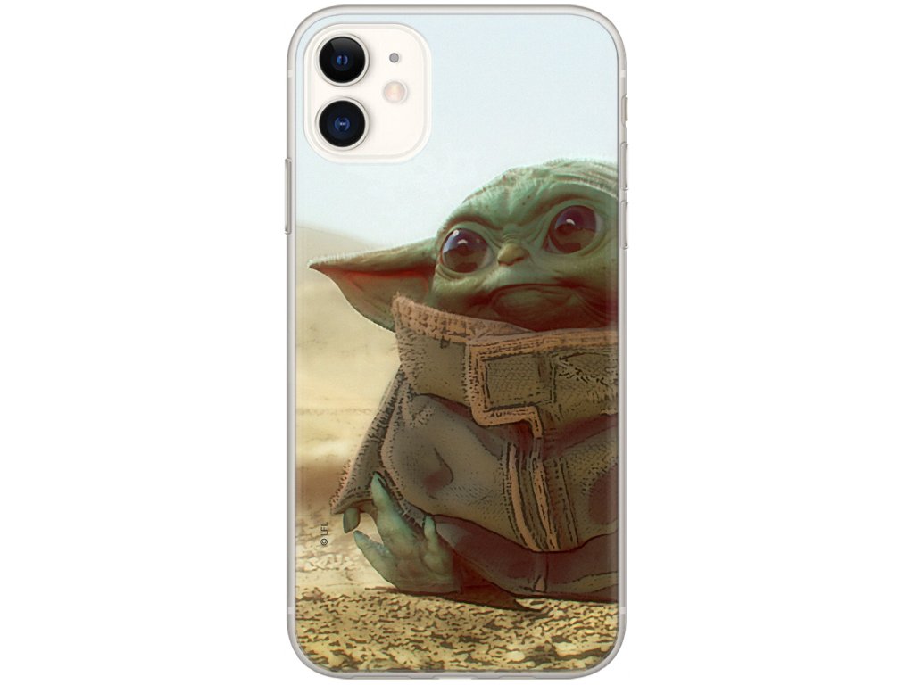 Ochranný kryt pro iPhone 13 - Star Wars, Baby Yoda 003