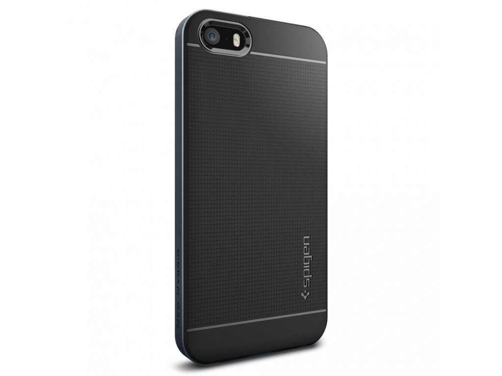 Pouzdro / kryt pro Apple iPhone 5 / 5S / SE - Spigen, Neo Hybrid Metal Slate