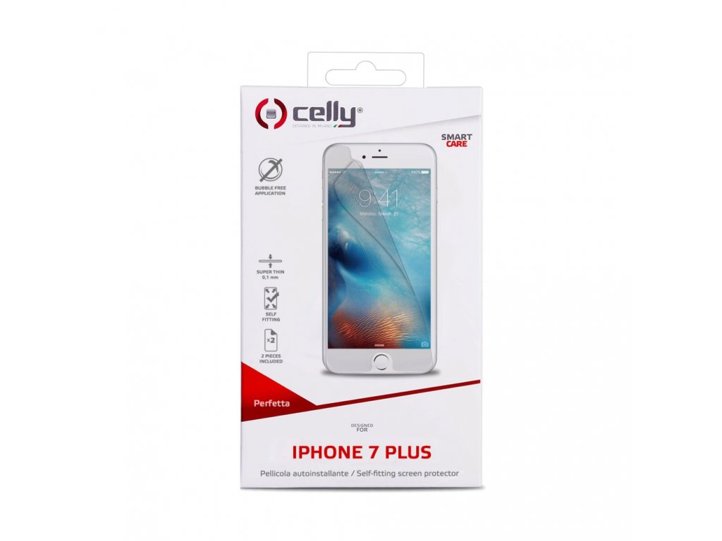 Ochranná fólie pro Apple iPhone 6 PLUS / 6S PLUS / 7 PLUS / 8 PLUS - CELLY, (2ks)