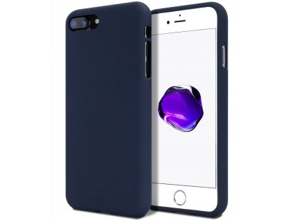 Ochranný kryt pro Apple iPhone 5 / 5S / SE - Mercury, Soft Feeling Midnight Blue