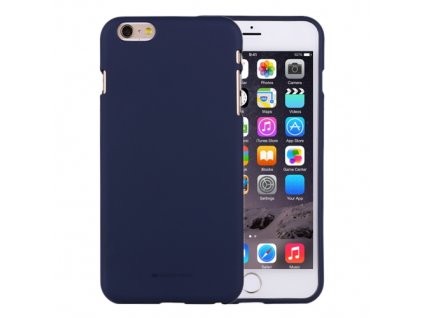 Ochranný kryt pro iPhone 6 PLUS / 6S PLUS - Mercury, Soft Feeling Midnight Blue