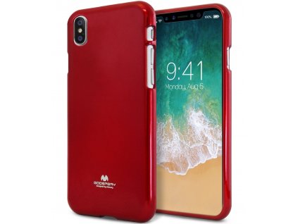 Ochranný kryt pro iPhone XS / X - Mercury, Jelly Case Red