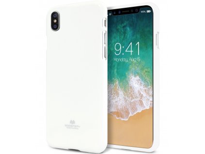 Ochranný kryt pro iPhone XS / X - Mercury, Jelly Case White