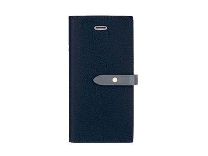 Pouzdro / kryt pro iPhone 5 / 5S / SE - Mercury, Romance Diary NAVY/GREY