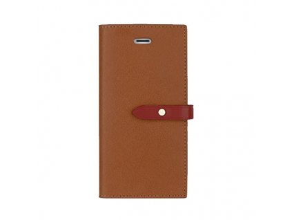 Pouzdro / kryt pro iPhone 6 / 6S - Mercury, Romance Diary BROWN/WINE