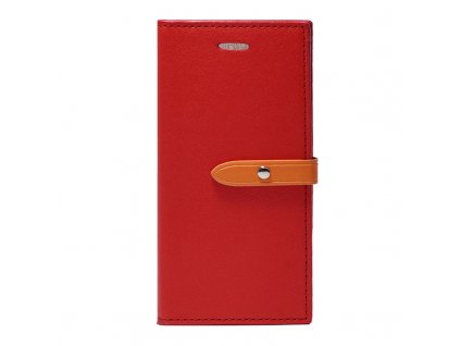 Pouzdro / kryt pro iPhone 6 / 6S - Mercury, Romance Diary RED/ORANGE
