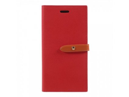 Pouzdro / kryt pro iPhone XS / X - Mercury, Romance Diary RED/ORANGE