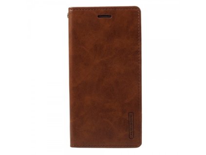 Pouzdro / kryt pro iPhone XS / X - Mercury, Bluemoon Flip BROWN