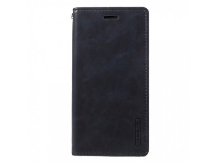 Pouzdro / kryt pro iPhone XS / X - Mercury, Bluemoon Flip NAVY