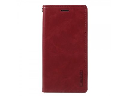 Pouzdro / kryt pro iPhone XS / X - Mercury, Bluemoon Flip WINE
