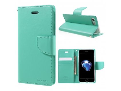 Pouzdro / kryt pro iPhone 7 / 8 - Mercury, Bravo Diary MINT