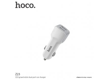 Auto-nabíječka pro iPhone a iPad - Hoco, Z23 Grand 2.4A