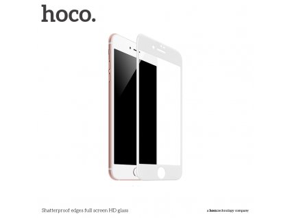 Ochranné tvrzené sklo pro iPhone 7 PLUS / 8 PLUS - HOCO, A1 Shatterproof 3D White