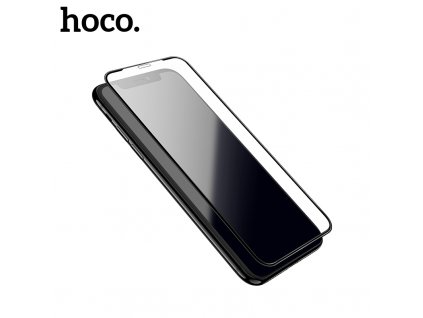Ochranné tvrzené sklo pro iPhone XS MAX / 11 Pro MAX - Hoco, A1 Shatterproof 3D Black