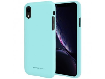 Ochranný kryt pro iPhone XR - Mercury, Soft Feeling Mint