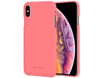 Ochranný kryt pro iPhone XS MAX - Mercury, Soft Feeling Pink