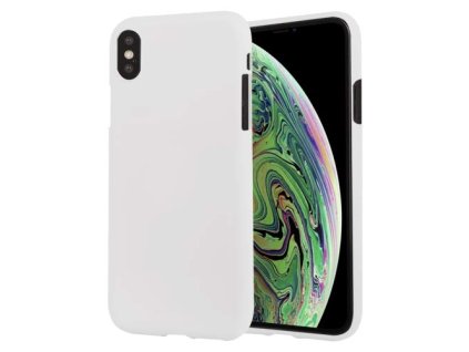 Ochranný kryt pro iPhone XS MAX - Mercury, Soft Feeling White