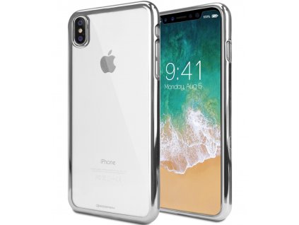 Ochranný kryt pro iPhone XS MAX - Mercury, Ring2 Silver
