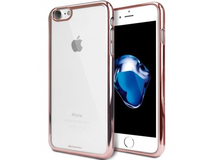 Ochranný kryt pro iPhone XR - Mercury, Ring2 RoseGold