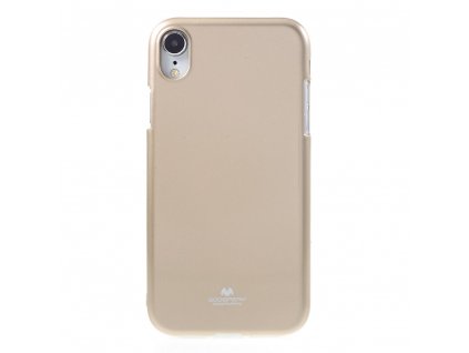 Ochranný kryt pro iPhone XR - Mercury, Jelly Gold