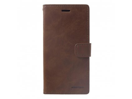 Pouzdro / kryt pro iPhone XR - Mercury, Bluemoon Diary Brown