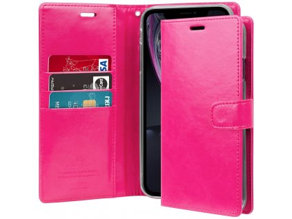 Pouzdro / kryt pro iPhone XR - Mercury, Bluemoon Diary HotPink