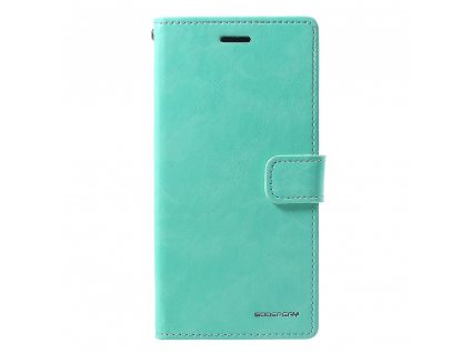 Pouzdro / kryt pro iPhone XR - Mercury, Bluemoon Diary Mint