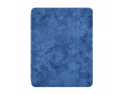 Pouzdro / kryt pro iPad Pro 11 (2018) - Comma, Leather Case Blue (Pencil Slot)