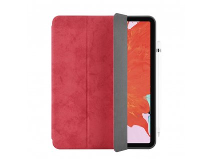 Pouzdro / kryt pro iPad Pro 12.9 (2018) - Comma, Leather Case Red (Pencil Slot)