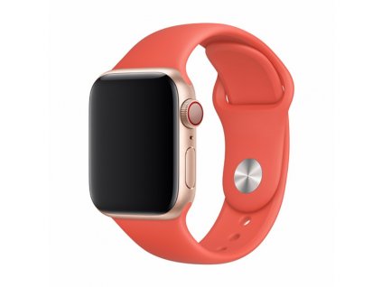Řemínek pro Apple Watch 42mm / 44mm / 45mm - Devia, Sport Nectarine