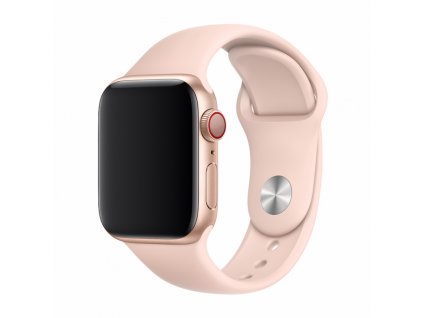 Řemínek pro Apple Watch 42mm / 44mm / 45mm - Devia, Sport Pink Sand