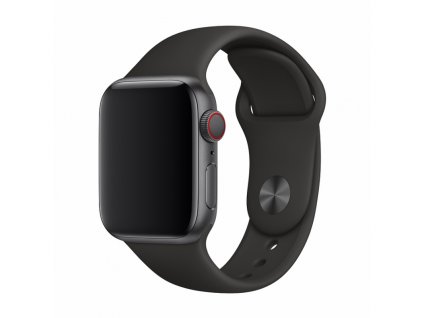 Řemínek pro Apple Watch 42mm / 44mm - Devia, Sport Black