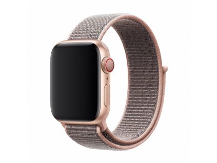 Řemínek pro Apple Watch 38mm / 40mm - Devia, Sport3 Pink Sand