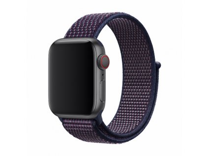 Řemínek pro Apple Watch 42mm / 44mm - Devia, Sport3 Indigo