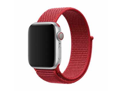 Řemínek pro Apple Watch 42mm / 44mm - Devia, Sport3 Red