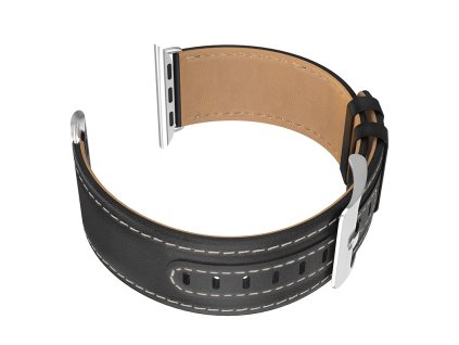 Kožený řemínek pro Apple Watch 42mm / 44mm - HOCO, WB04 Duke Black