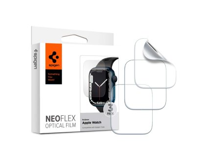 Ochranná fólie pro Apple Watch 40mm / 41mm - Spigen, Film Neo Flex 3ks