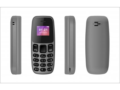 Mini mobilní telefon - L8STAR, BM105 Gray