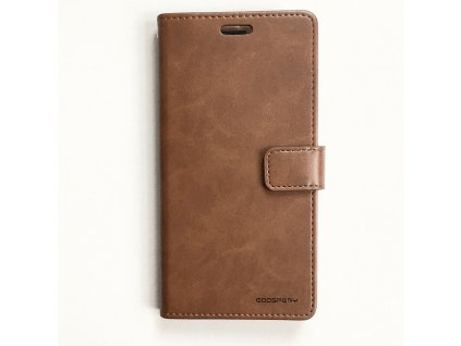 Pouzdro na iPhone 11 Pro - Mercury, Bluemoon Diary BROWN