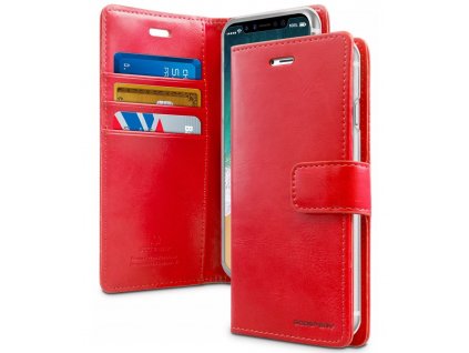 Pouzdro na iPhone 11 Pro - Mercury, Bluemoon Diary RED