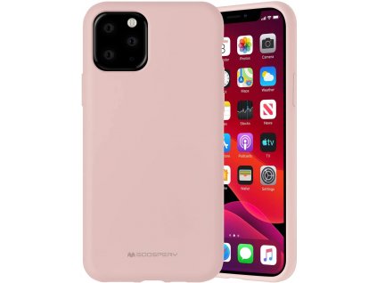 Ochranný kryt pro iPhone 11 Pro - Mercury, Silicone Pink Sand