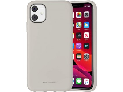 Ochranný kryt pro iPhone 11 - Mercury, Silicone Stone